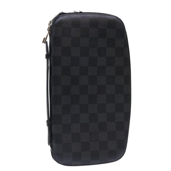 LOUIS VUITTON Damier Graphite Organizer Atoll Travel Case - Picture 1 of 16